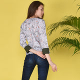Two Frill Cotton Top