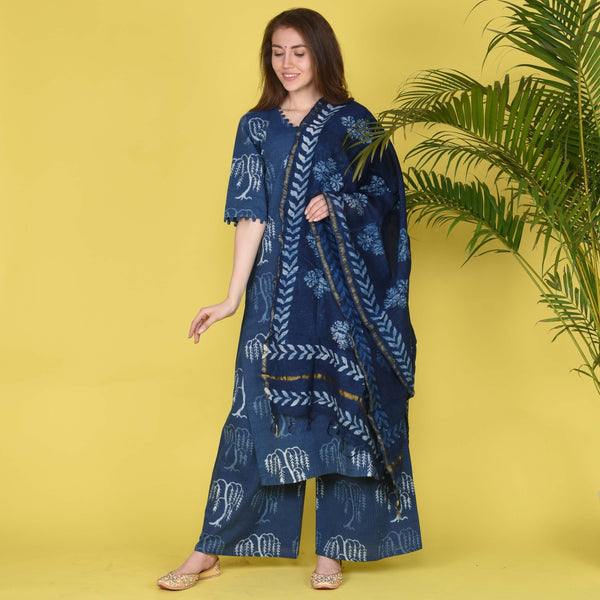 Indigo Suit Set