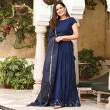 Bing Blue Lehenga Set