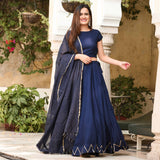 Bing Blue Lehenga Set