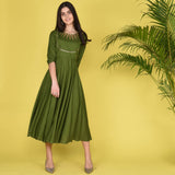 Mehandi Work Dress