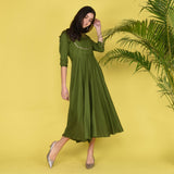 Mehandi Work Dress