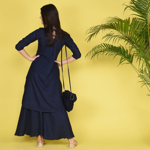 Midnight Potli Kurta Set