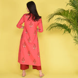 Redpink Kurta Set
