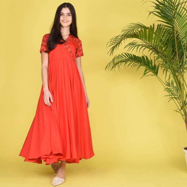 Red Roses Dress