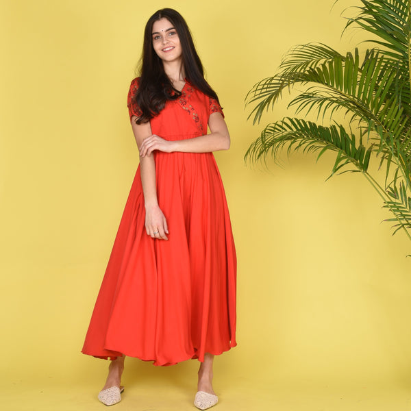 Red Roses Dress