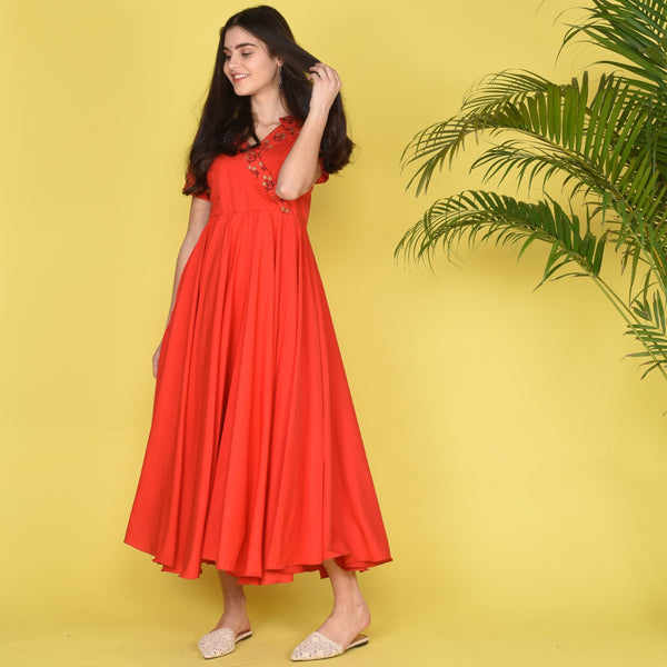 Red Roses Dress