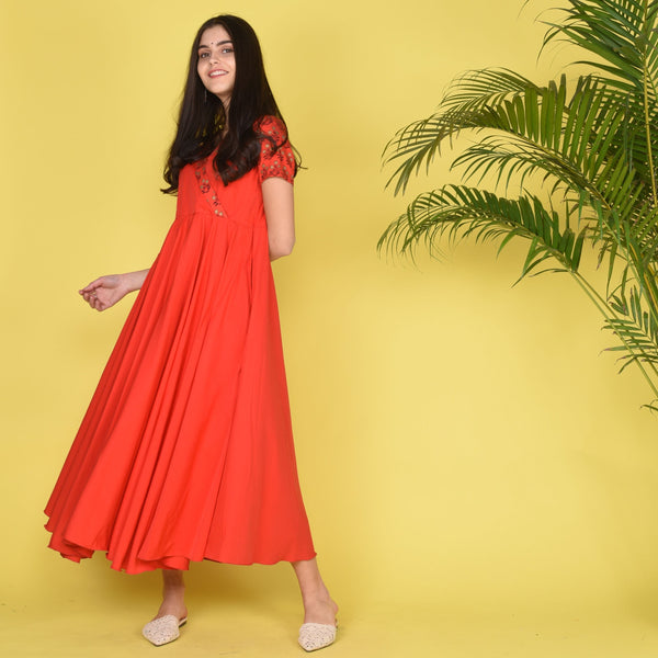 Red Roses Dress