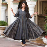 Polka Churidar Set