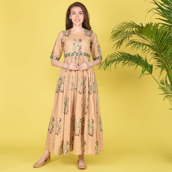 Lika Belt Cotton Dress