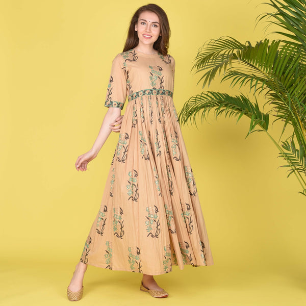 Lika Belt Cotton Dress