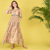 Lika Belt Cotton Dress