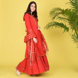 Red Romance Suit Set