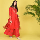 Red Romance Suit Set