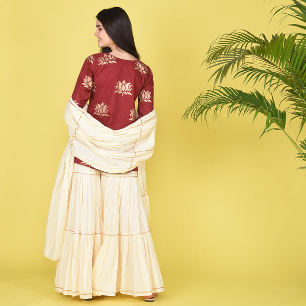 Lotus Sharara Set