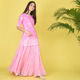Skirt With Short Kurta
