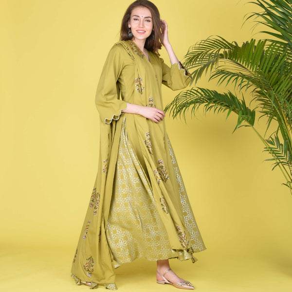 Calm Green Kurta Set