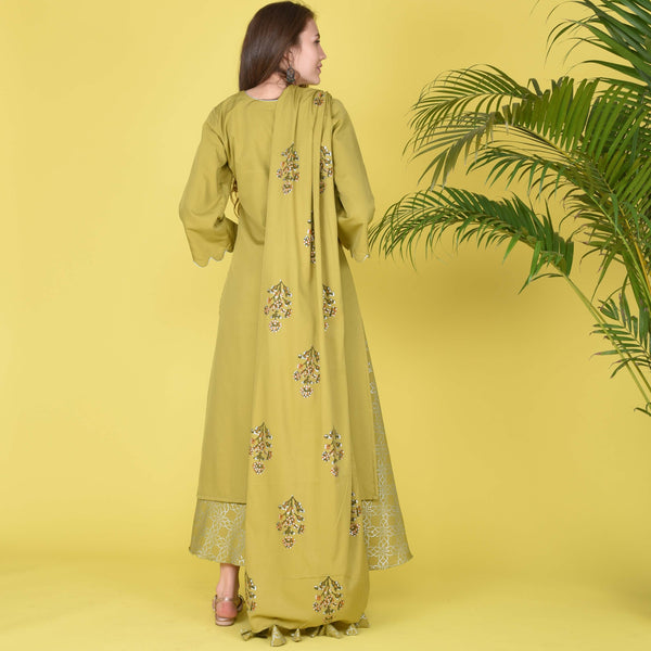 Calm Green Kurta Set