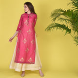 Zaina Chanderi Kurta Set