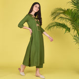 Mahendi Gotta Kurta Set