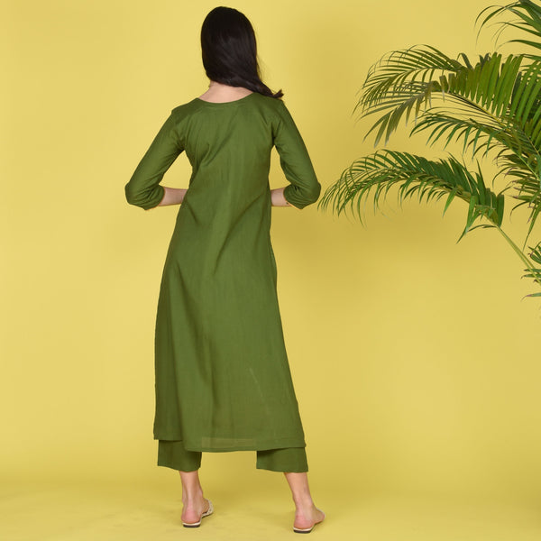 Mahendi Gotta Kurta Set