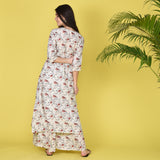 Floral Beans Kurta Set