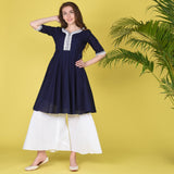 Kurta Set With Lace
