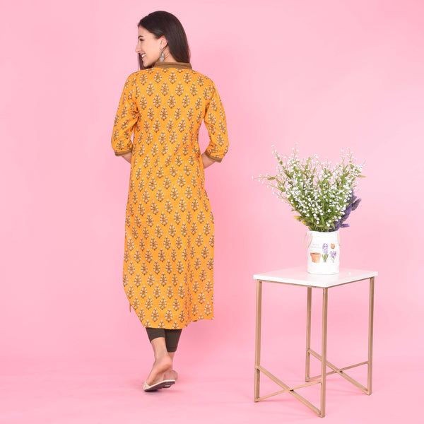 Sun Yellow Kurta