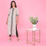 Lines And Frills Kurta