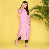 Merrie Pink Kurta