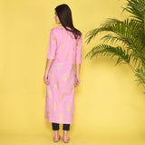Merrie Pink Kurta