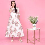 Large Floral Butta Dress