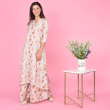 Splash Print Kurta Set