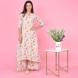 Splash Print Kurta Set