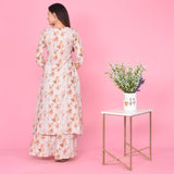 Splash Print Kurta Set