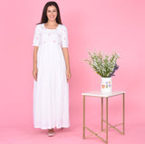 Pink Heart Motif Maxi