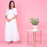 Pink Heart Motif Maxi