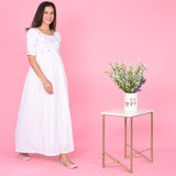 Pink Heart Motif Maxi