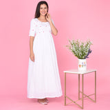 Pink Heart Motif Maxi