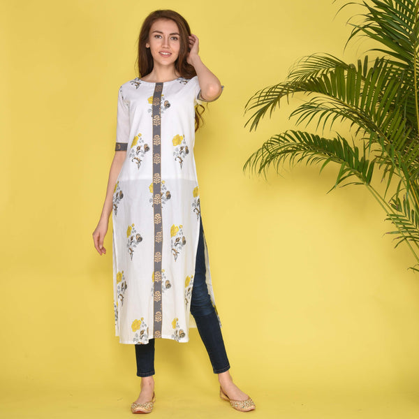 Poetic White Kurta