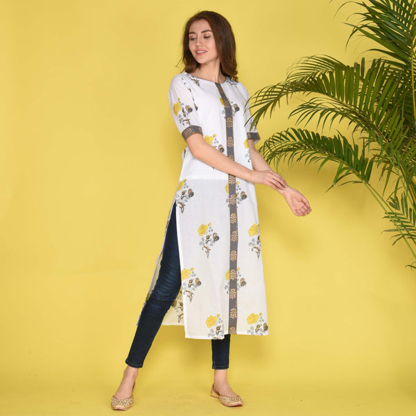 Poetic White Kurta