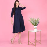 Blue Midi Dress