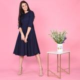 Blue Midi Dress