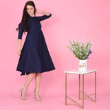 Blue Midi Dress