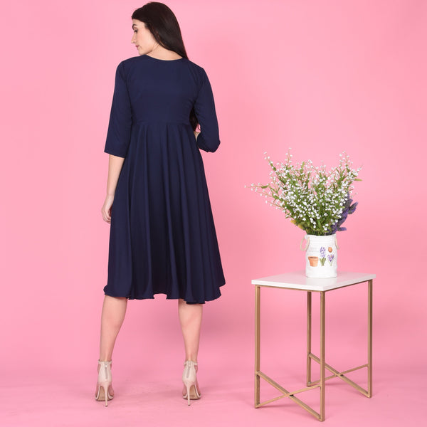 Blue Midi Dress