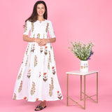 Mughal Mix Butta Dress