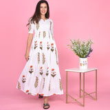 Mughal Mix Butta Dress
