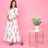 Mughal Mix Butta Dress