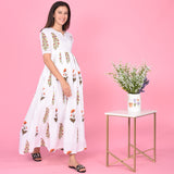 Mughal Mix Butta Dress