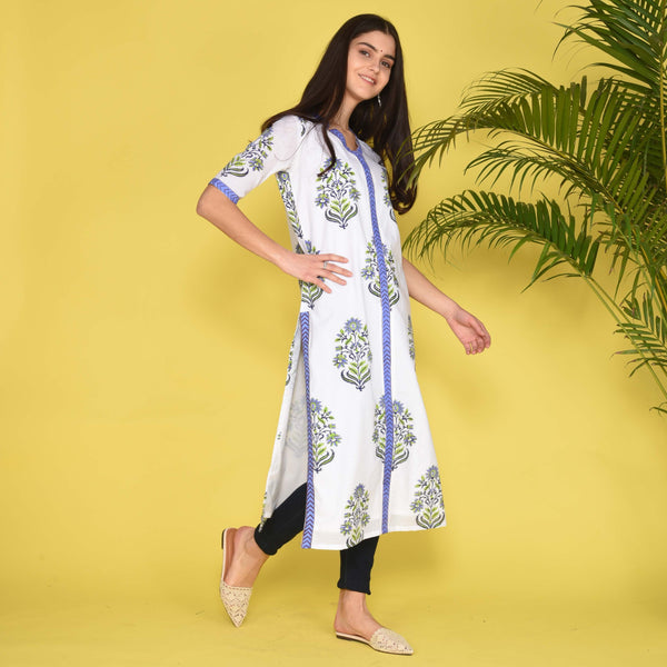 Fresh Dew Cotton Kurta